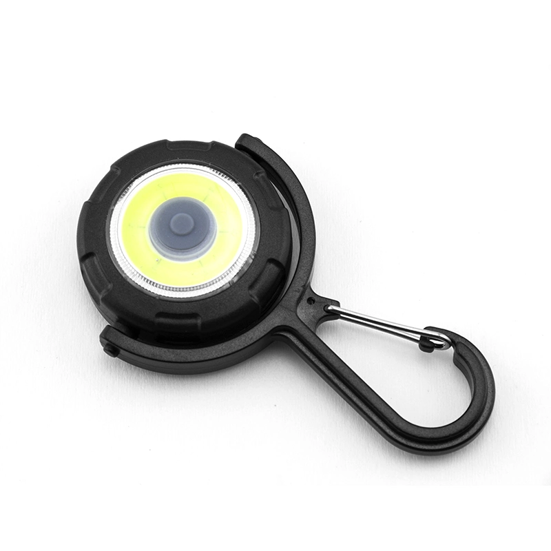 Wholesale Factory COB Design Black Keychain Light