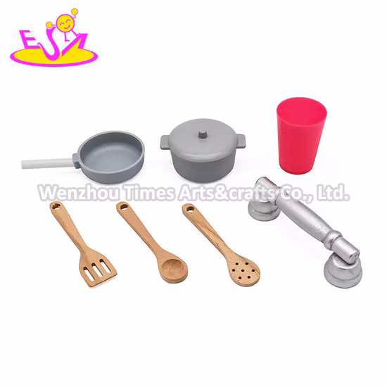 New Arrival Pretend Play White Wooden Large Toy Kitchen for Kids 10%off W10c409