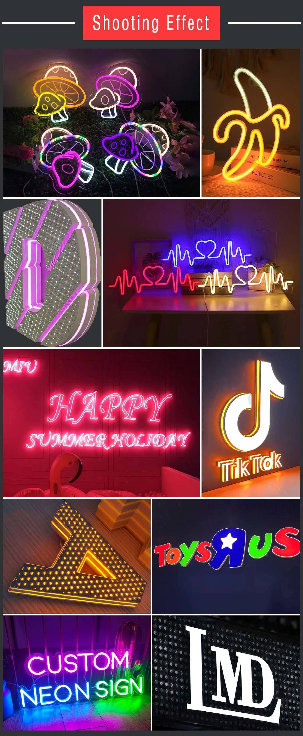 New Arrival Merry Christmas Light Outdoor Indoor Decoration Neon Sign