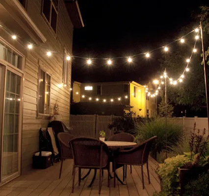 Christmas Decorative Lighting Decoration Lamp Home Outdoor Ornament Wedding Party Spotlight Fairy Decoration LED Bulb String Light