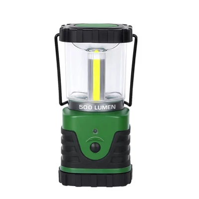 Lanterna de acampamento LED COB portátil de 500 lúmens