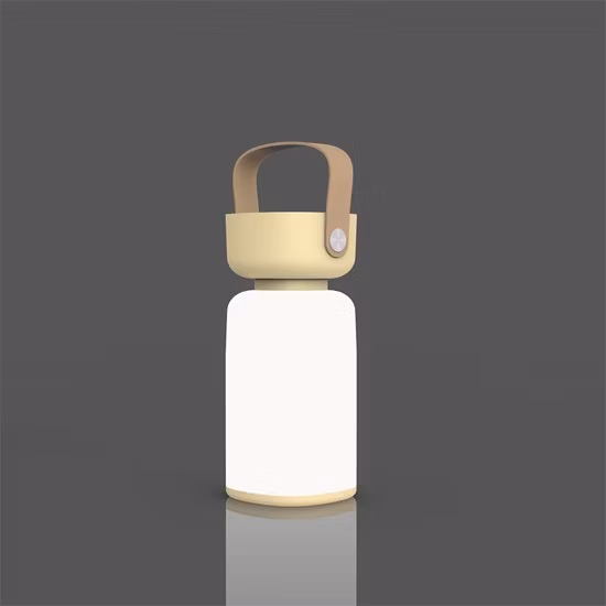 Lâmpada LED suspensa portátil barata para exterior LED luz de acampamento controle de toque recarregável