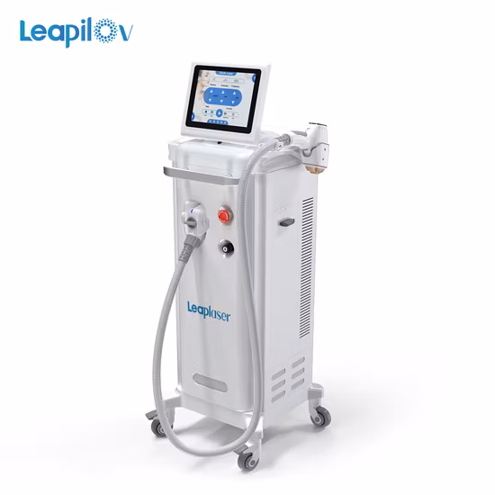 Nova chegada 100 milhões de tiros não cristal 3 comprimentos de onda laser de diodo indolor 755nm 808nm 1064nm depilação a laser
